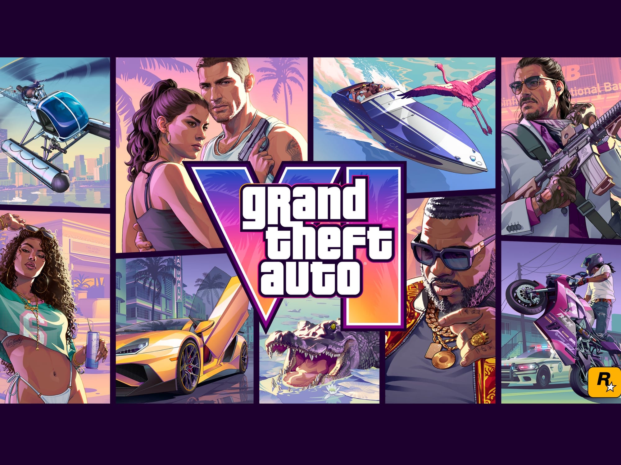 GTA cover art comparison revealing hidden helicopter pattern